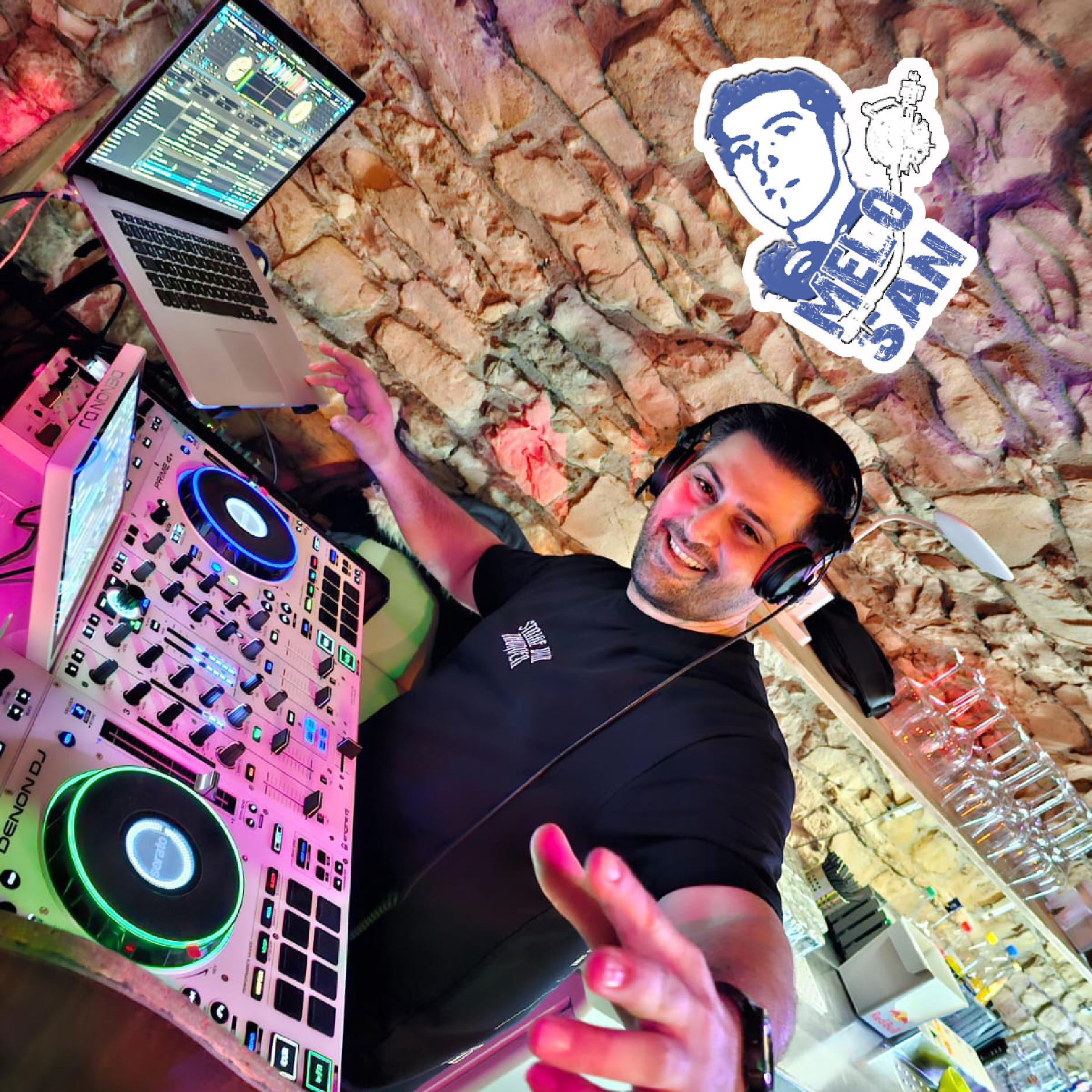 DJ MeloSan Logo